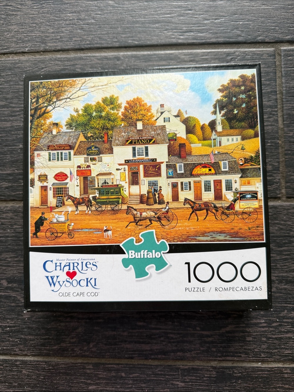 Buffalo Charles Wysocki Olde Cape Cod 1000-Piece Puzzle - Multi